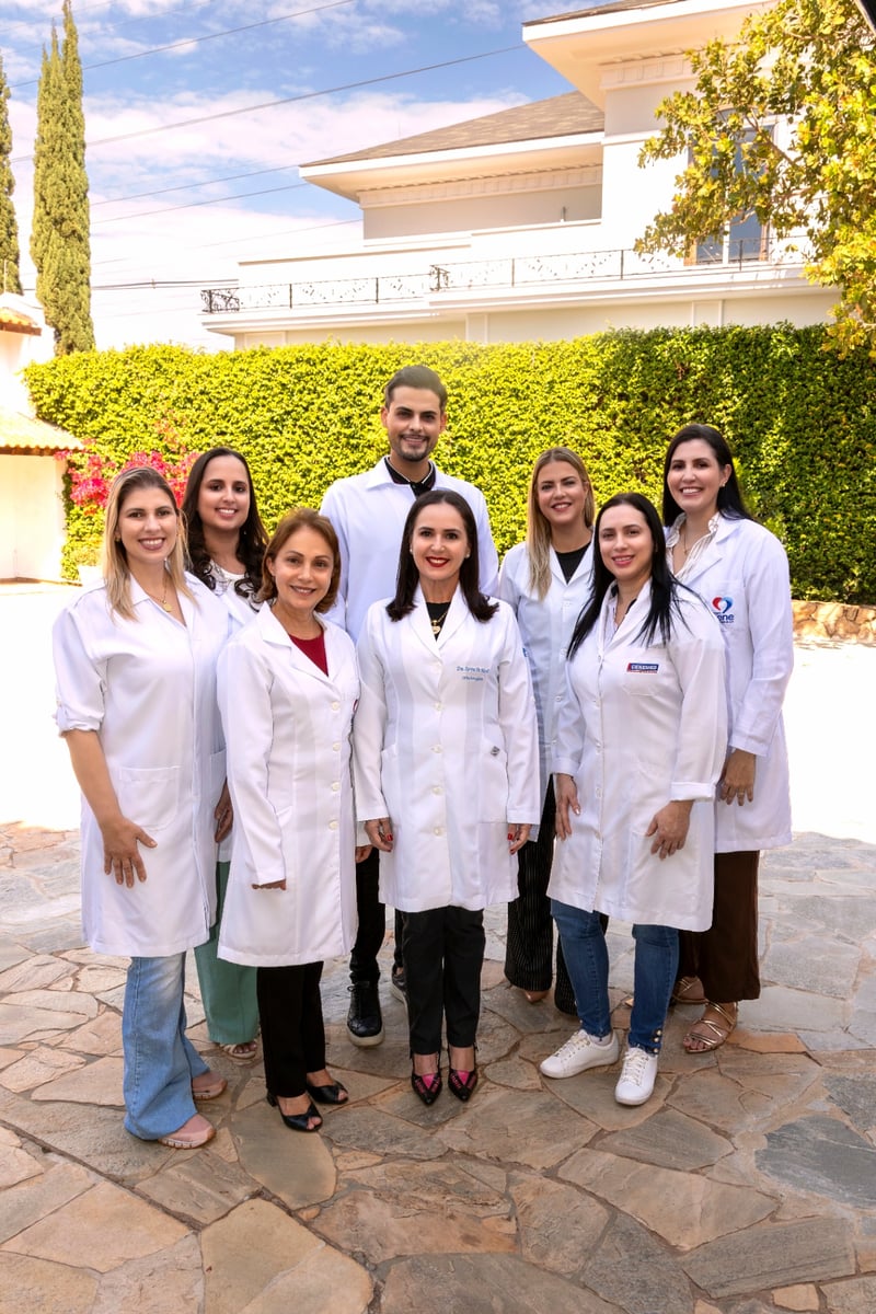 Equipe médica e de enfermagem do Grupo Cene